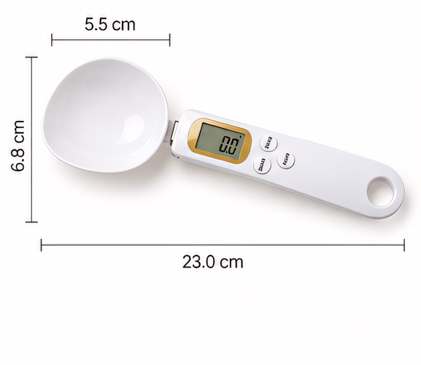 Kitchen Food Digital Spoon Scale, Scale 1.1lb/500g(0.1g)